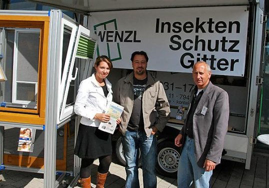 Dieter Wenzl Messestand